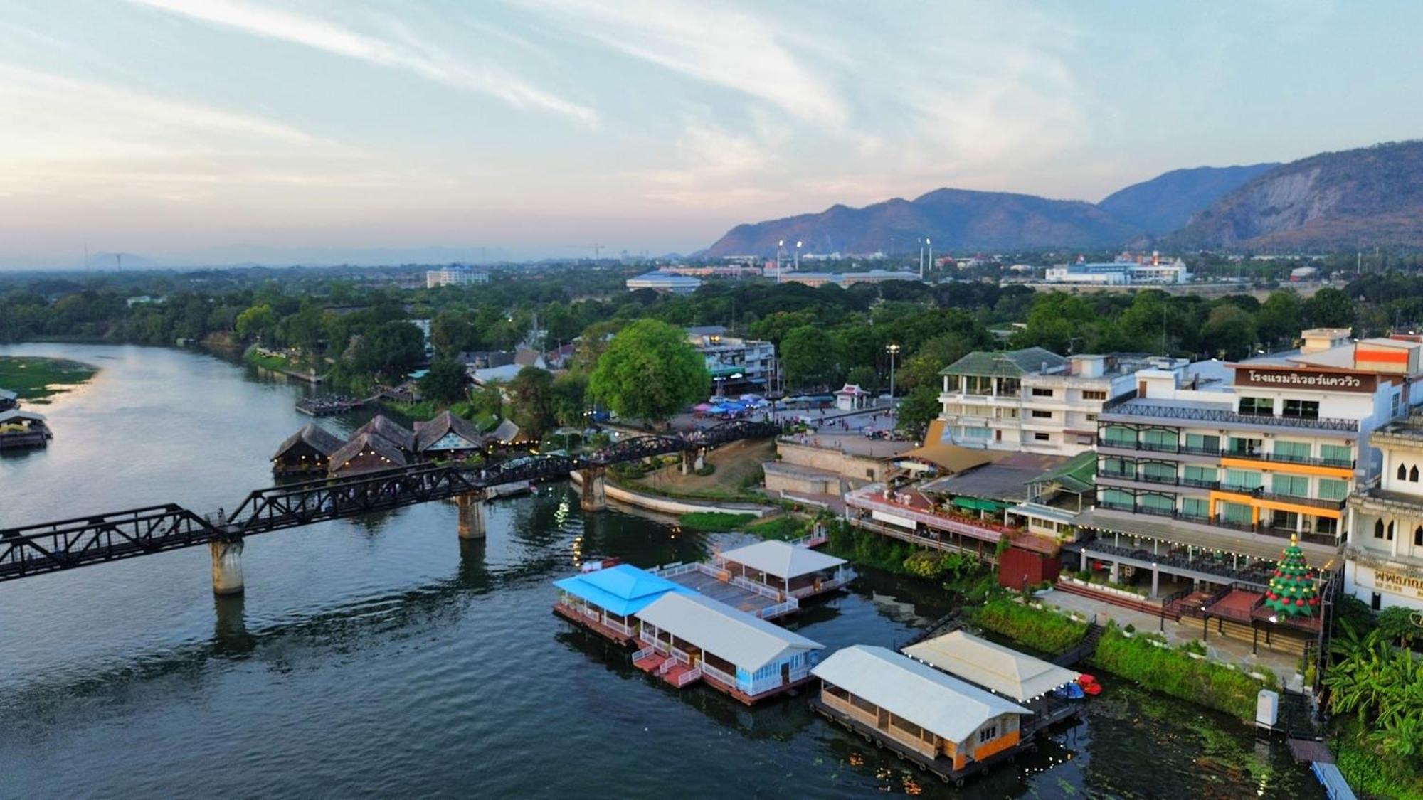 River Kwai View Hotel - Sha Extra Plus Certified Kanchanaburi Exteriér fotografie